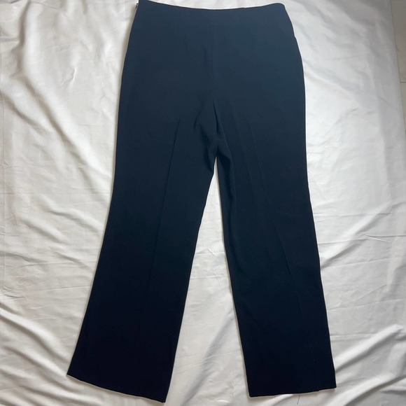 Talbots Classic side zip Full leg trouser pant black - Picture 6 of 9